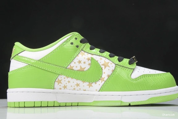 Nike Low Dunk DH3228-101 Stars SB Green Mean Supreme 1214